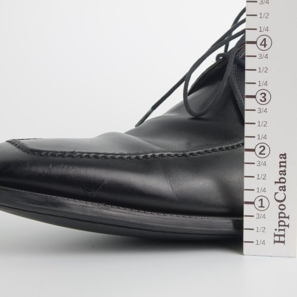 MAGNANNI 13723 Black Leather Apron Toe Lace Up Oxfords Men\'s Size 10 main image 16
